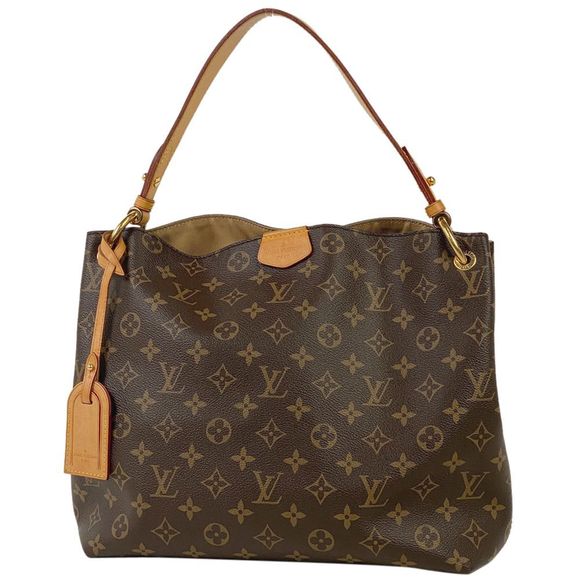 Louis Vuitton Graceful PM Shawl Monogram Brown Shoulder Bag - Picture 1 of 9